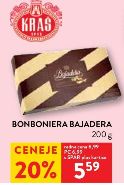 Bonboniera Bajadera