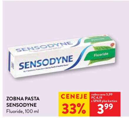 ZOBNA PASTA SENSODYNE
