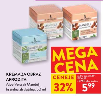 Krema za obraz Afrodita