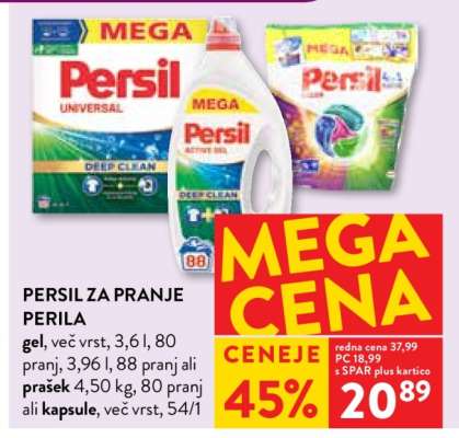 Persil za pranje perila