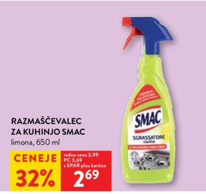 Razmaščevalec za kuhinjo SMAC