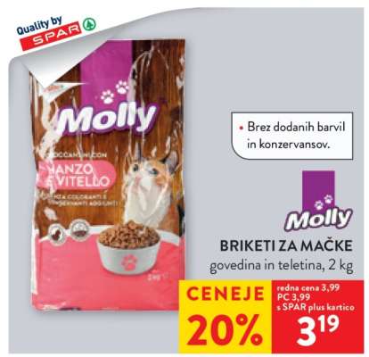 Molly Briketi za mačke