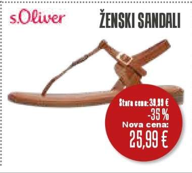 ŽENSKI SANDALI