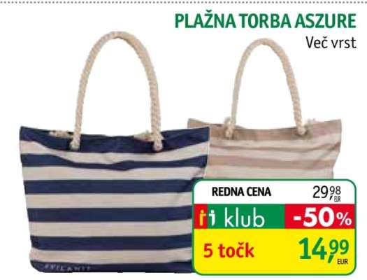 PLAŽNA TORBA ASZURE
