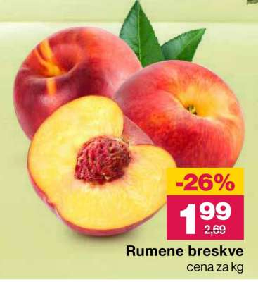 Rumene breskve