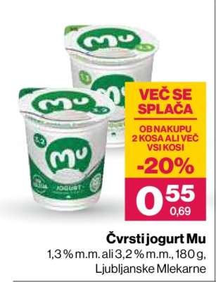 Čvrstijogurt Mu