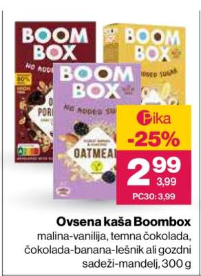 Ovsena kaša Boombox