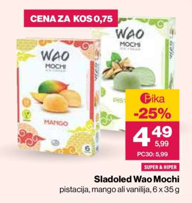 Sladoled Wao Mochi
