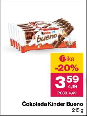 Čokolada Kinder Bueno