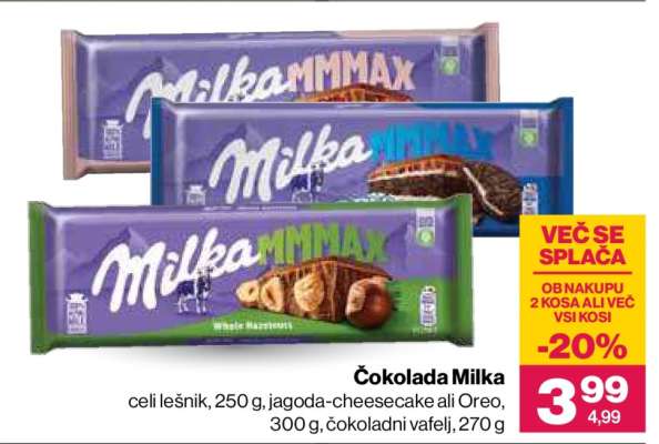 ČOKOLADA MILKA