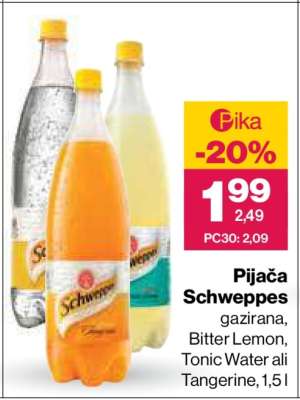 Pijača Schweppes