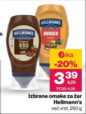 Izbrane omake za žar Hellmann’s