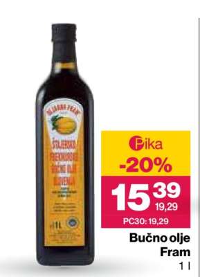 Bučno olje Fram