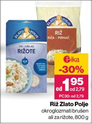 RIŽ ZLATO POLJE