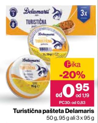 Turistična pašteta Delamaris