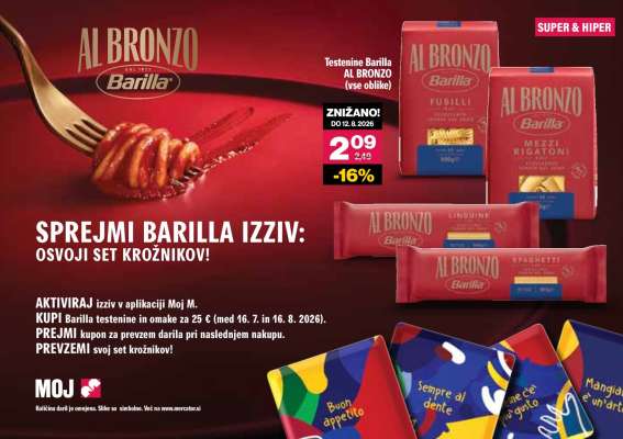Testenine Barilla AL BRONZO