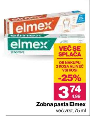 Zobna pasta Elmex