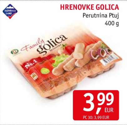 HRENOVKE GOLICA