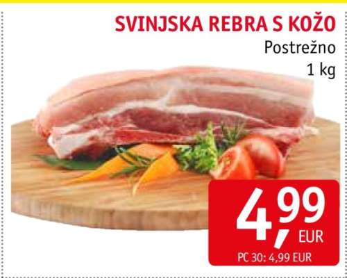 SVINJSKA REBRA S KOŽO