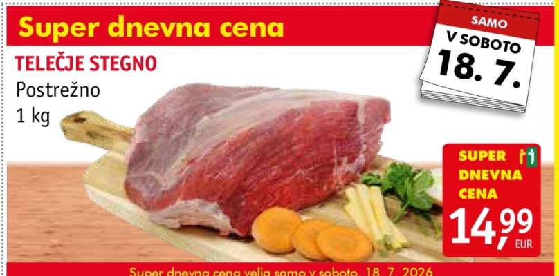 TELEČJE STEGNO
