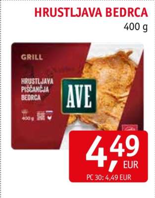 HRUSTLJAVA BEDRCA