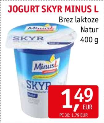 JOGURT SKYR MINUS L