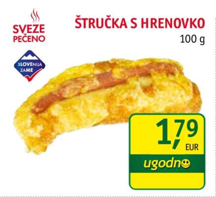 Štručka s hrenovko