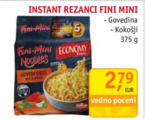 INSTANT REZANCI FINI-MINI