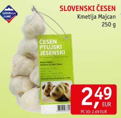 SLOVENSKI ČESEN