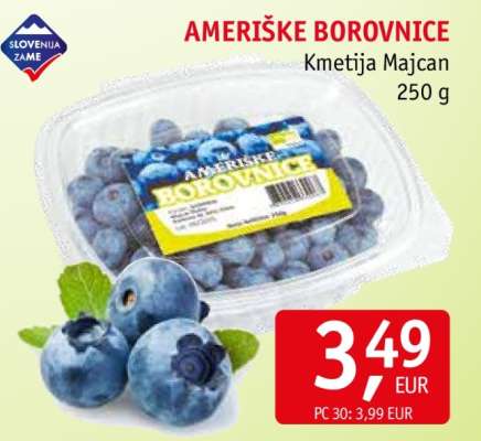 AMERIŠKE BOROVNICE
