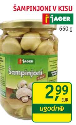ŠAMPINJONI V KISU