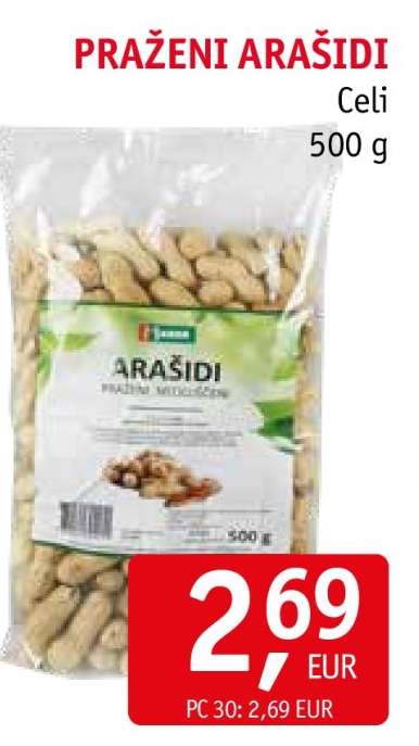 Praženi arašidi