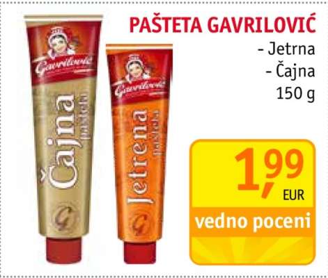 PAŠTETA GAVRILOVIĆ