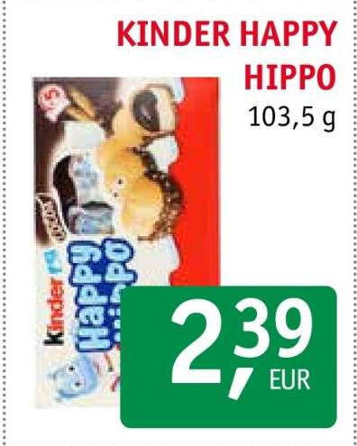 KINDER HAPPY HIPPO