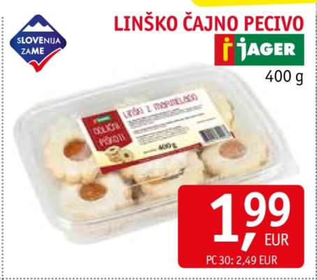 LINŠKO ČAJNO PECIVO