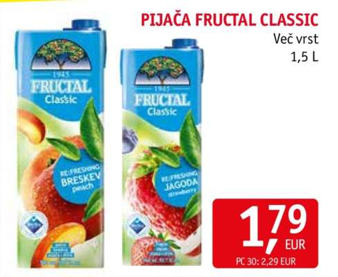 Pijača Fructal Classic