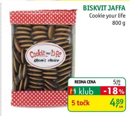 BISKVIT JAFFA Cookie your life