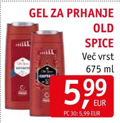 GEL ZA PRHANJE OLD SPICE