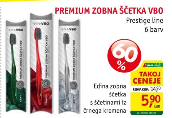 PREMIUM ZOBNA ŠČETKA VBO