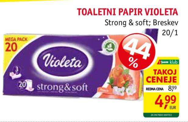 TOALETNI PAPIR VIOLETA