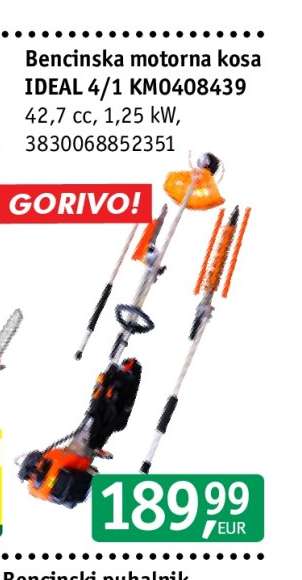 Bencinska motorna kosa IDEAL 4/1 KM0408439
