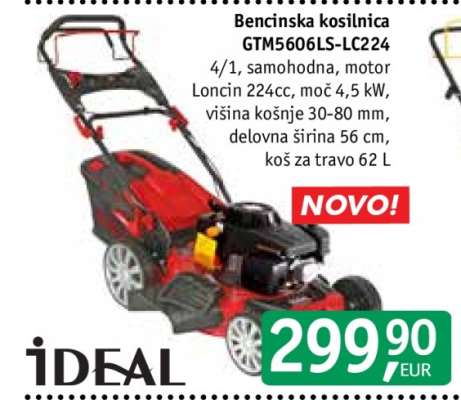 Bencinska kosilnica GTM5606LS-LC224