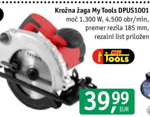 Krožna žaga My Tools DPUS1001