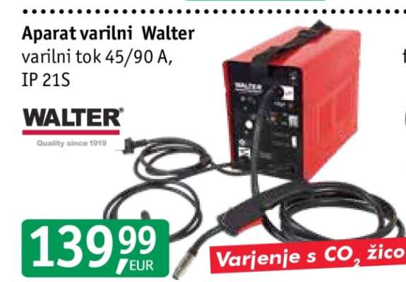 Aparat varilni Walter