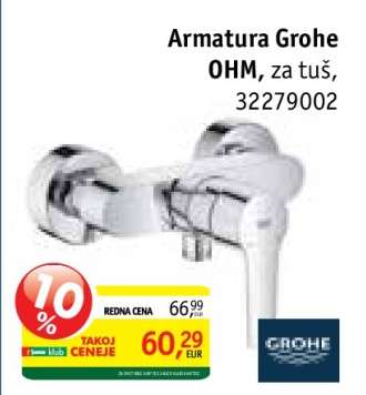 Armatura Grohe OHM, za tuš