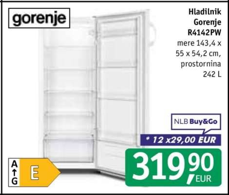 Hladilnik Gorenje R4142PW