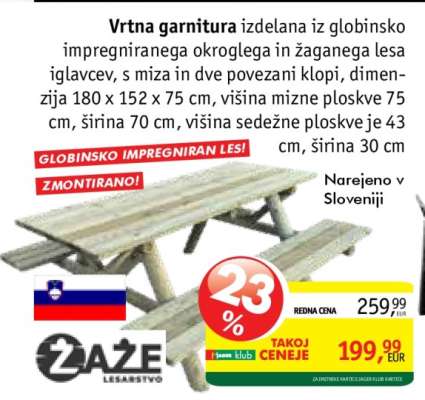 Vrtna garnitura
