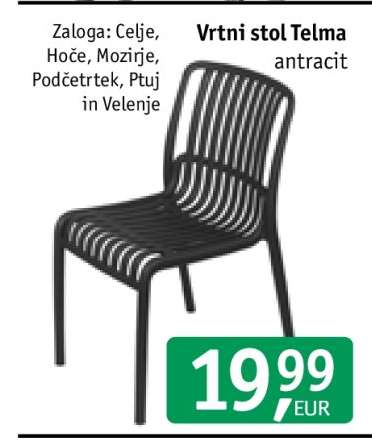 Vrtni stol Telma