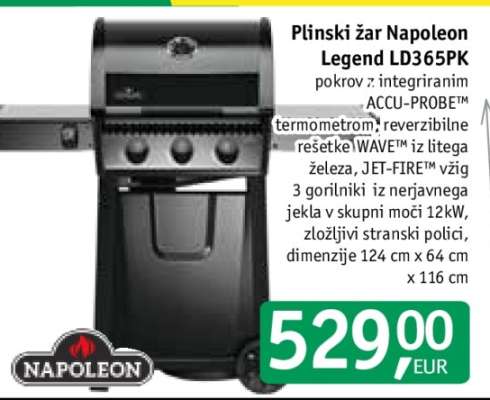 Plinski žar Napoleon Legend LD365PK
