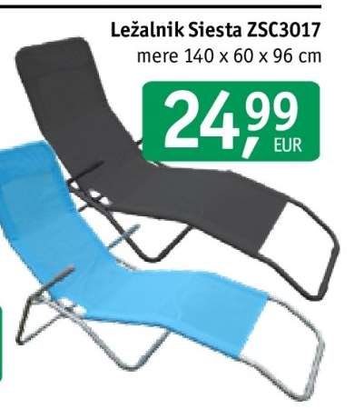 Ležalnik Siesta ZSC3017